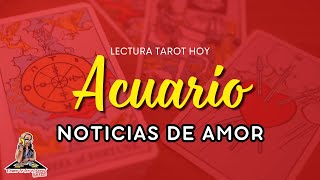 ACUARIO! Todo viene sin duda pero con calma y con seguridad! ya lo verás!