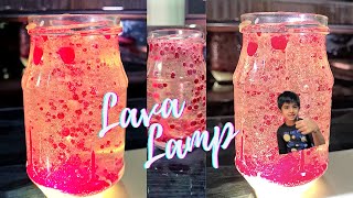 How to make Lava Lamp at home | DIY Lava Lamp | #shorts | Simple Science experiments for kids