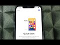 Use Quick Start to Transfer Data to a New iPhone