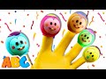 Colorful Balloon Finger Family Song | Nursery Rhymes & Kids Songs
