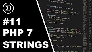 PHP 7 Tutorial 2019 Anfänger | #11 Strings