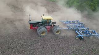 Versatile running vertical tillage