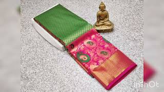 Exclusive Dharmavaram Semi silk Sarees*