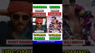 shehzada vs selfiee movie comparison -- akshay kumar vs kartik aaryan movie comparison #shorts