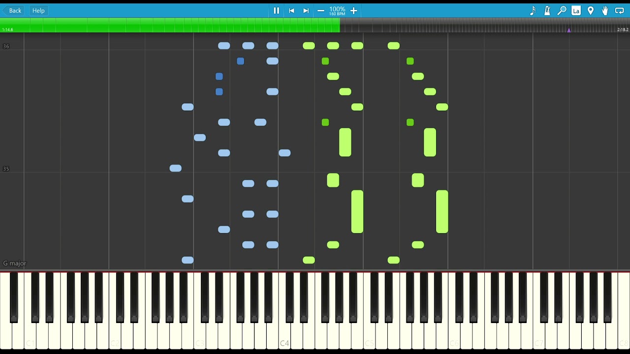 Synthesia - Rush B But It's Playable - YouTube