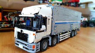 레고호환 테크닉 윙바디트럭 리뷰 Lego compatible technique wing body truck review