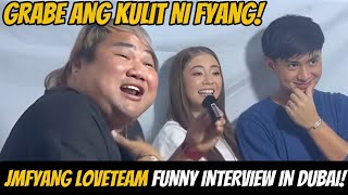 JMFyang Funny Interview in Dubai! Ang Kulit Dito Ni Fyang!