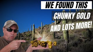 Unearthing Gold Nuggets : Metal Detecting In Arizona !