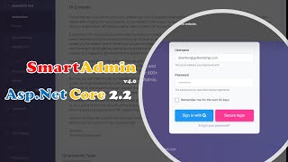 SmartAdmin v4 0 Asp Net Core