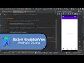 How to create Bottom Navigation View in Android Studio Java