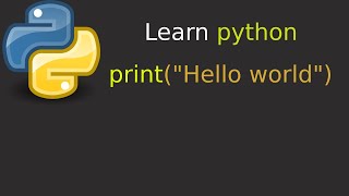 python for beginners | ep 1 set up an hello world