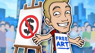 FREE ART!! - Taking Requests from Strangers in the City!