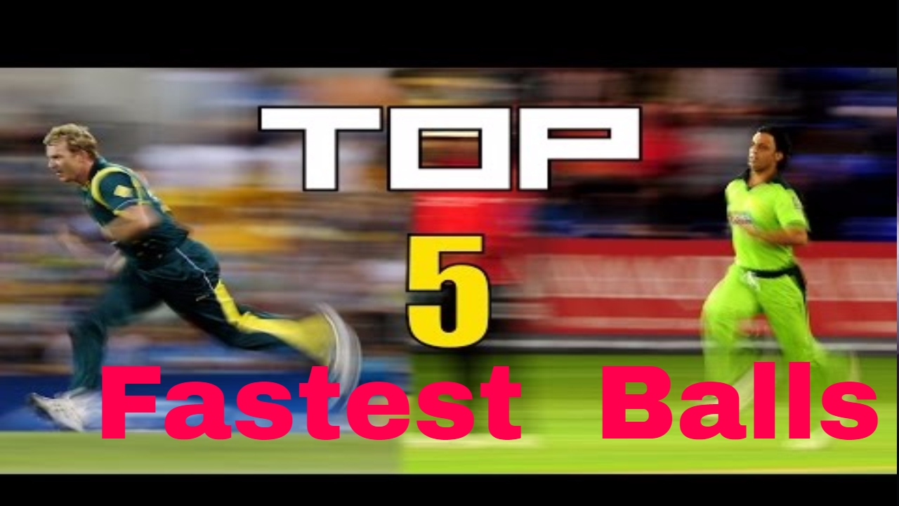 Top 5 Fastest Ball In Cricket History - YouTube