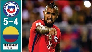 Colombia vs Chile 4-5 Penalty Shoot-out & Full match Highlights Copa America 2019