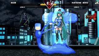 Blob VS Hatsune Miku | Mugen Fighting Games