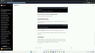 pip install python with proxy