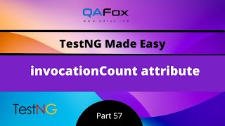 invocationCount attribute (TestNG - Part 57)
