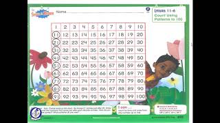 Week 9 Math Count Using patterns to 100
