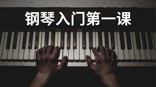 钢琴入门教学1【从零开始】钢琴新手看过来！