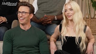 Chris Evans & Anya Taylor-Joy On Shooting Scenes At Real Volcanos For Film Sacrifice | TIFF 2025