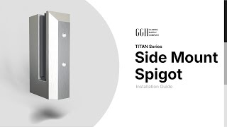 Side Mount Spigots - Titan Series - Grey Goat Hardware