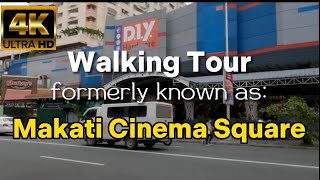 [4K] Walking Tour inside Makati Central Square mall