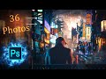 Cyberpunk City Photoshop Tutorial