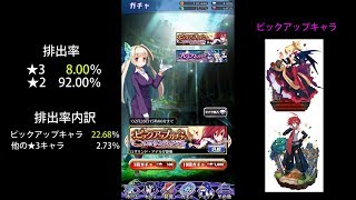 魔界ウォーズ ピックアップガチャ ダイヤ10000個用意しました！ ロザリンド出します！