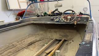 Sea King 16’ fiberglass boat project update