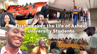 First week in the life of Ashesi University Students