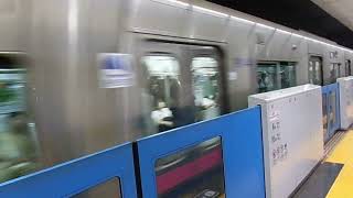 京王線9000系快速橋本行を撮った。調布駅