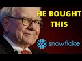 Warren Buffett Buys SNOWFLAKE IPO?? Why Snowflake Stock IPO Is Dangerous (CAUTION)