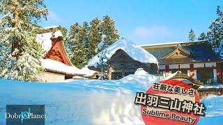 【出羽三山神社】雪景色も美しい羽黒山にある荘厳な神社｜Beautiful Snowy Shrine | Mt.Haguro,Yamagata,Japan