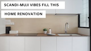 Scandi Muji Vibes Fill This Home Renovation - Minimalist Interior Designs In Singapore