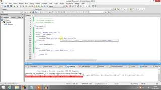 C Programming Tutorial - 28 - Goto Statement
