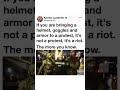 Protest or Riot? Viral Post Sparks Debate