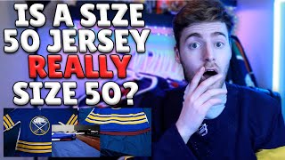 Is A Size 50 Jersey Really Size 50!? - NHL Adidas Jersey Comparison!