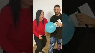 INSANE Ballom magic trick on  mom || she was Shocked #comedy #challenge #funny #mom #prank #shorts