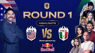 Usa VS Mex Highlights Round 1 Day 1 (4-2)