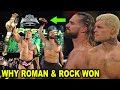 Why Roman Reigns & The Rock Defeated Cody Rhodes & Seth Rollins at WWE WrestleMania 40 Night 1