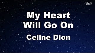 My Heart Will Go On - Celine Dion Karaoke【With Guide Melody】