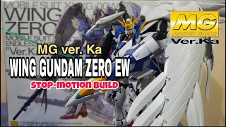 MG ver. Ka Wing Gundam Zero EW | Bandai Master Grade ver. Ka 1/100 | no. 215  | Stop-motion Build