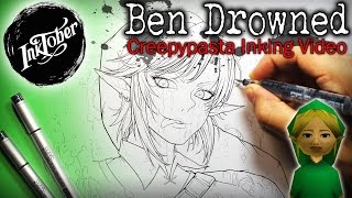 Ben Drowned - Creepypasta Drawing (Inktober)