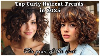 Trending Curly Bob Haircuts For Women To Try in 2025 | Bob Haircut | Short bob | Wavy Bob |Curly bob