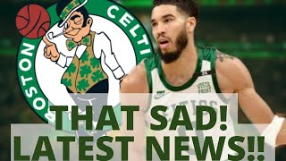 URGENT NEWS! JUST HAPPENED! FANS ARE SCARED! WHAT HAPPENED TO HIM! - BOSTON CELTICS NEWS TODAY