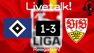 LIVETALK! BL-RELEGATION! HSV VS. VFB STUTTGART! (Rückspiel)