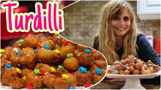 Calabrese Turdilli (Italian Honey Balls) Traditional Family Recipe!!