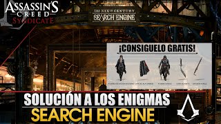 Assassin's Creed Syndicate | SEARCH ENGINE (Motor de búsqueda) | Consigue DLC | SOLUCIÓN Acertijos