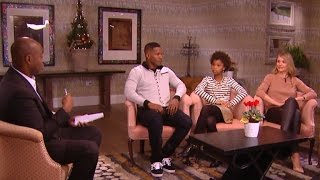 'Annie' Stars Crack Jokes and Reminisce About Filming for ET Roundtable