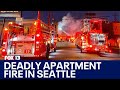 1 dead, 3 injured in Seattle apartment fire